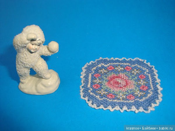 Коврик с современным узором крестом. Миниатюра в формате 1х24- 1х12 (фото 3)