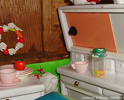 Сам себе "Квартирный вопрос". Выпуск восьмой. Многоэтажка для пупсиков. Этаж 1. Кухня и спальня (фото 6)