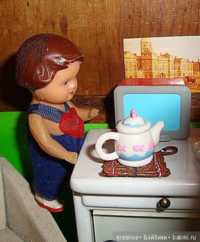 Сам себе "Квартирный вопрос". Выпуск восьмой. Многоэтажка для пупсиков. Этаж 1. Кухня и спальня (фото 9)