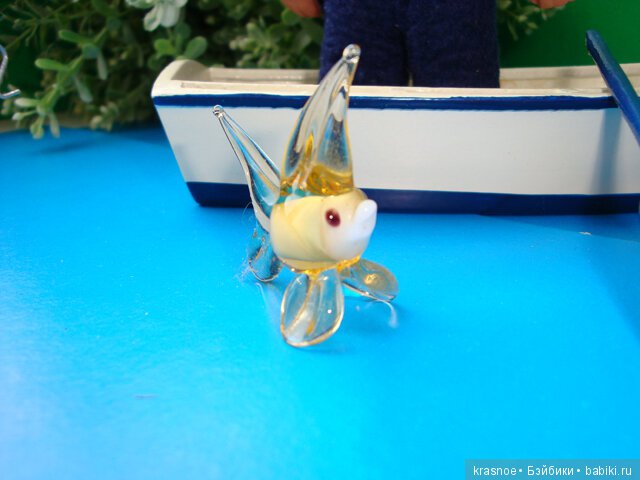 Боцман на рыбалке — Игрушки СССР и советского детства: резиновые (фото 4)