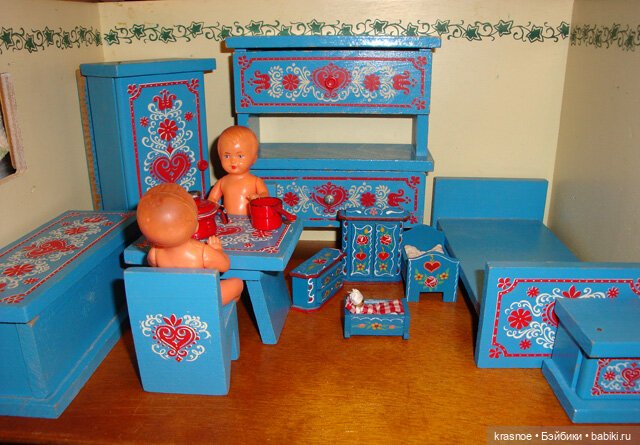 Сам себе "Квартирный вопрос". Выпуск 17. Гарнитуры. Темно-голубой мини (фото 8)