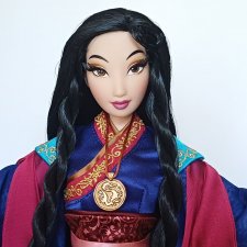 Мулан Дисней Коллекционная кукла Mulan Disney Limited Edition шарнирная