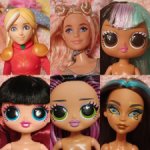 Куклы лотом и по отдельности