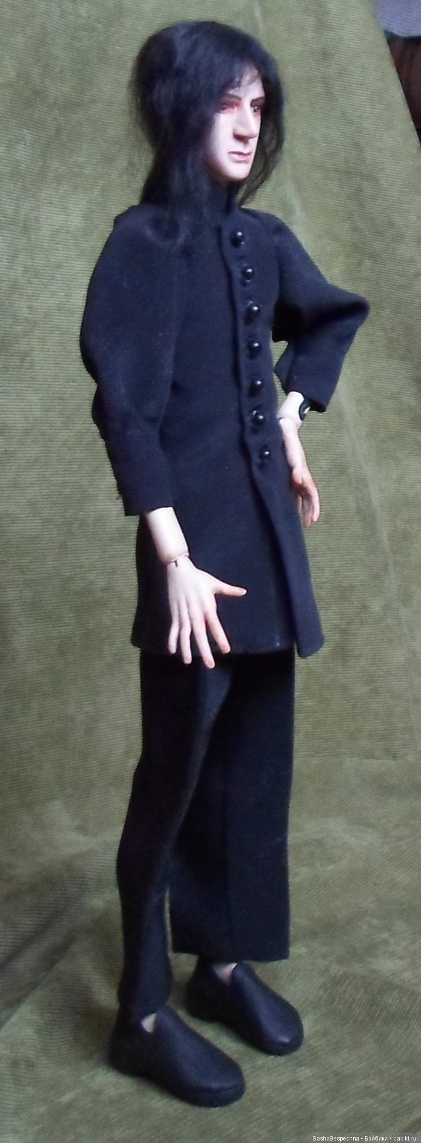 Три Снейпа — Авторские шарнирные куклы своими руками: лепка (фото 8)