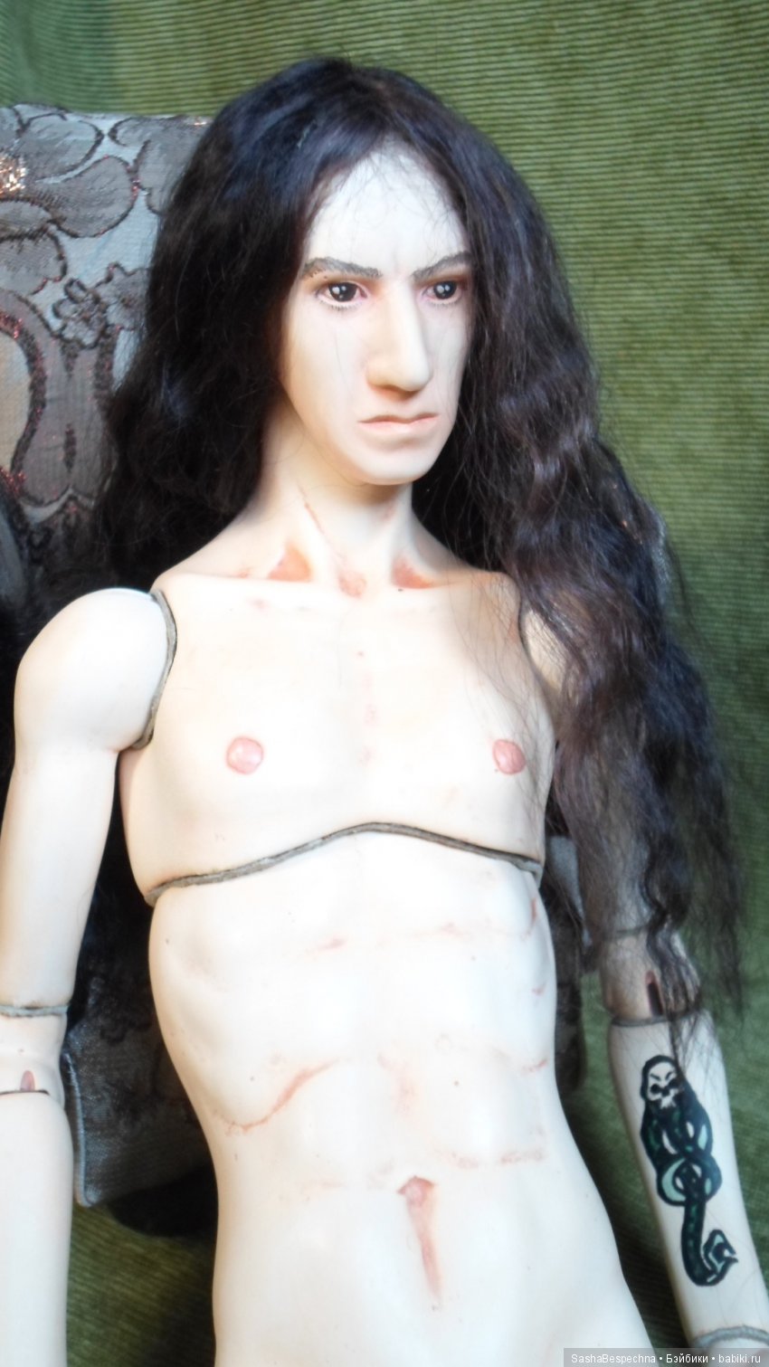 Три Снейпа — Авторские шарнирные куклы своими руками: лепка