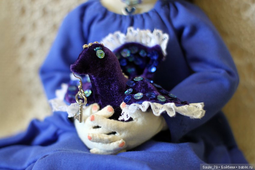 Синяя Птица — Авторские текстильные куклы: Вальдорфские