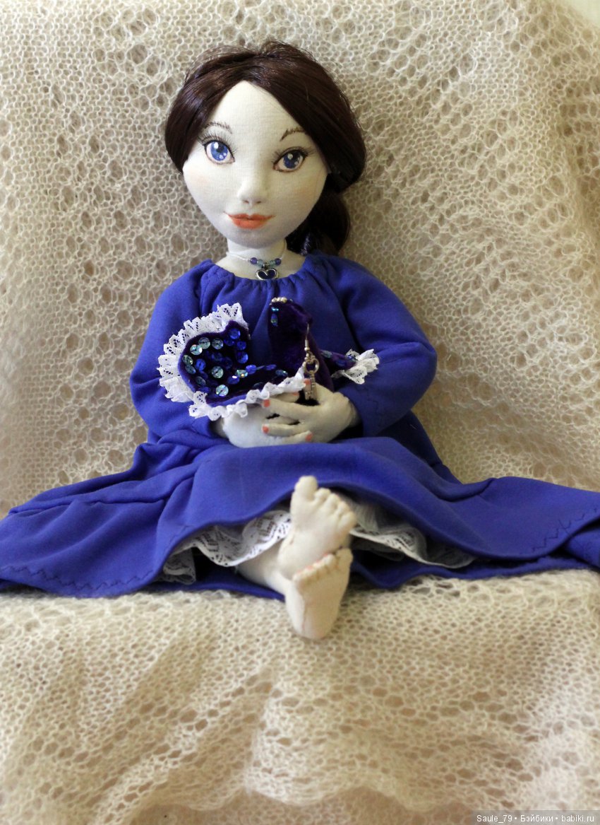 Синяя Птица — Авторские текстильные куклы: Вальдорфские