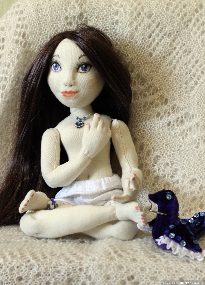 Синяя Птица — Авторские текстильные куклы: Вальдорфские (фото 5)