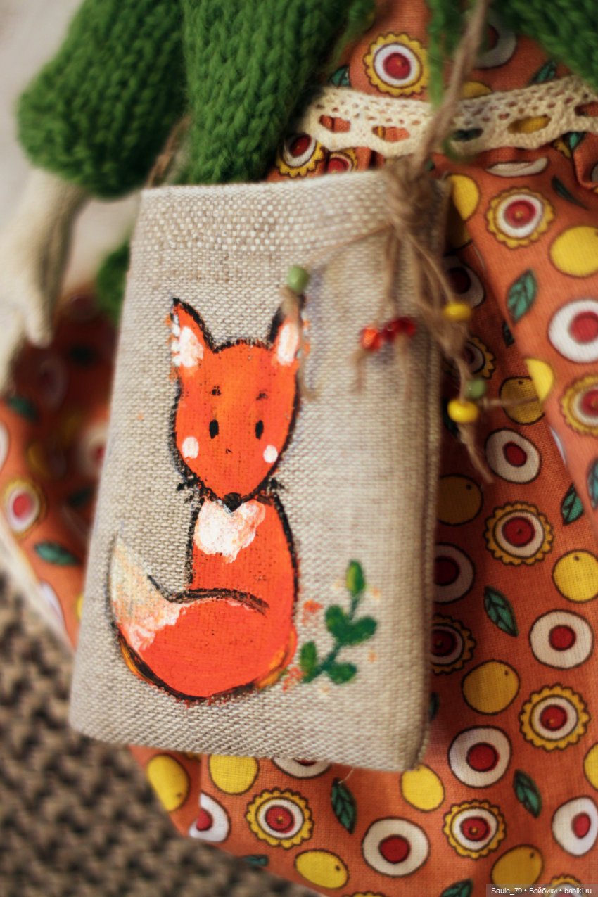 Девочка - лисёнок — Авторские текстильные куклы: Вальдорфские (фото 9)
