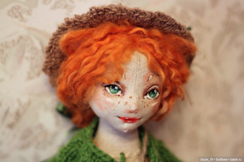 Девочка - лисёнок — Авторские текстильные куклы: Вальдорфские (фото 4)