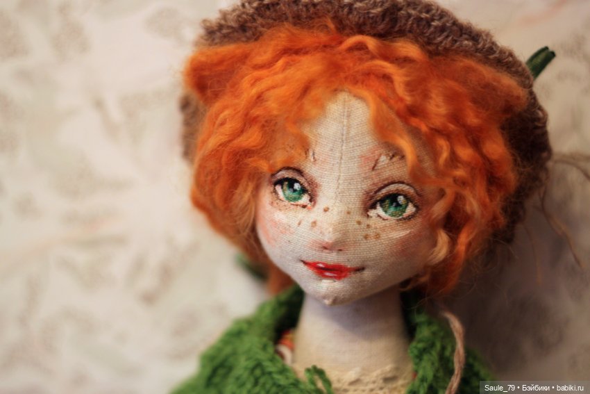 Девочка - лисёнок — Авторские текстильные куклы: Вальдорфские