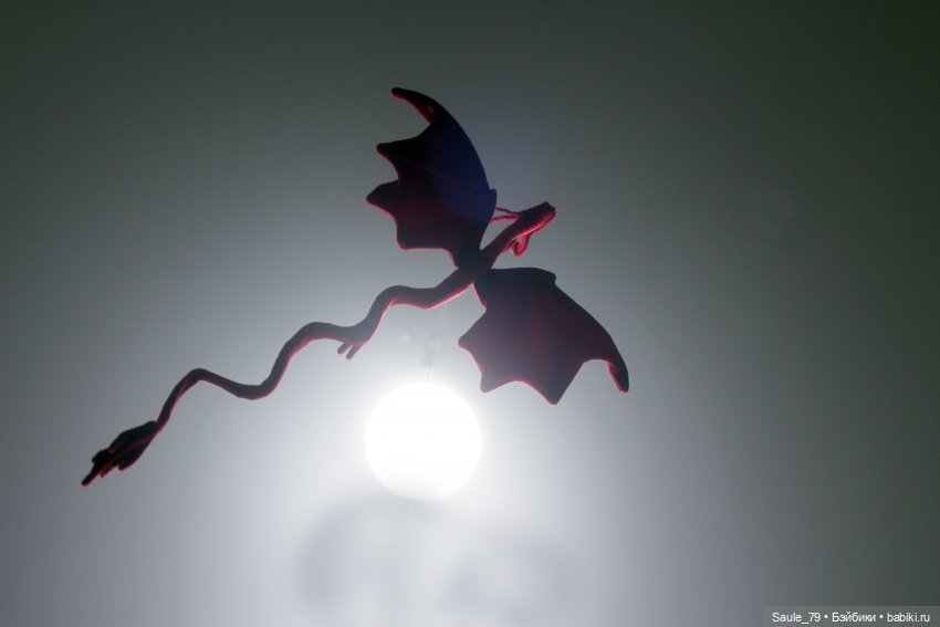 Бархатный дракончик — Авторские игрушки из разных материалов: синельная проволока (фото 2)