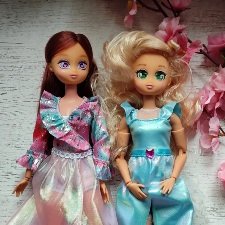 Лот шарнирных кукол аниме