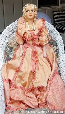 Антикварные будуарные куклы, просто фото (фото 3)