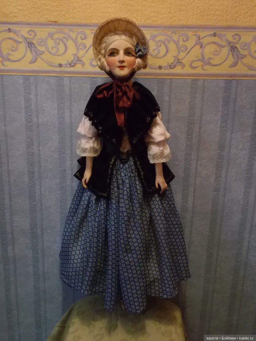 Антикварные будуарные куклы, просто фото