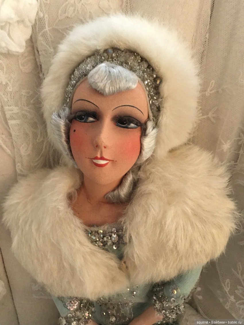 Антикварные будуарные куклы, просто фото