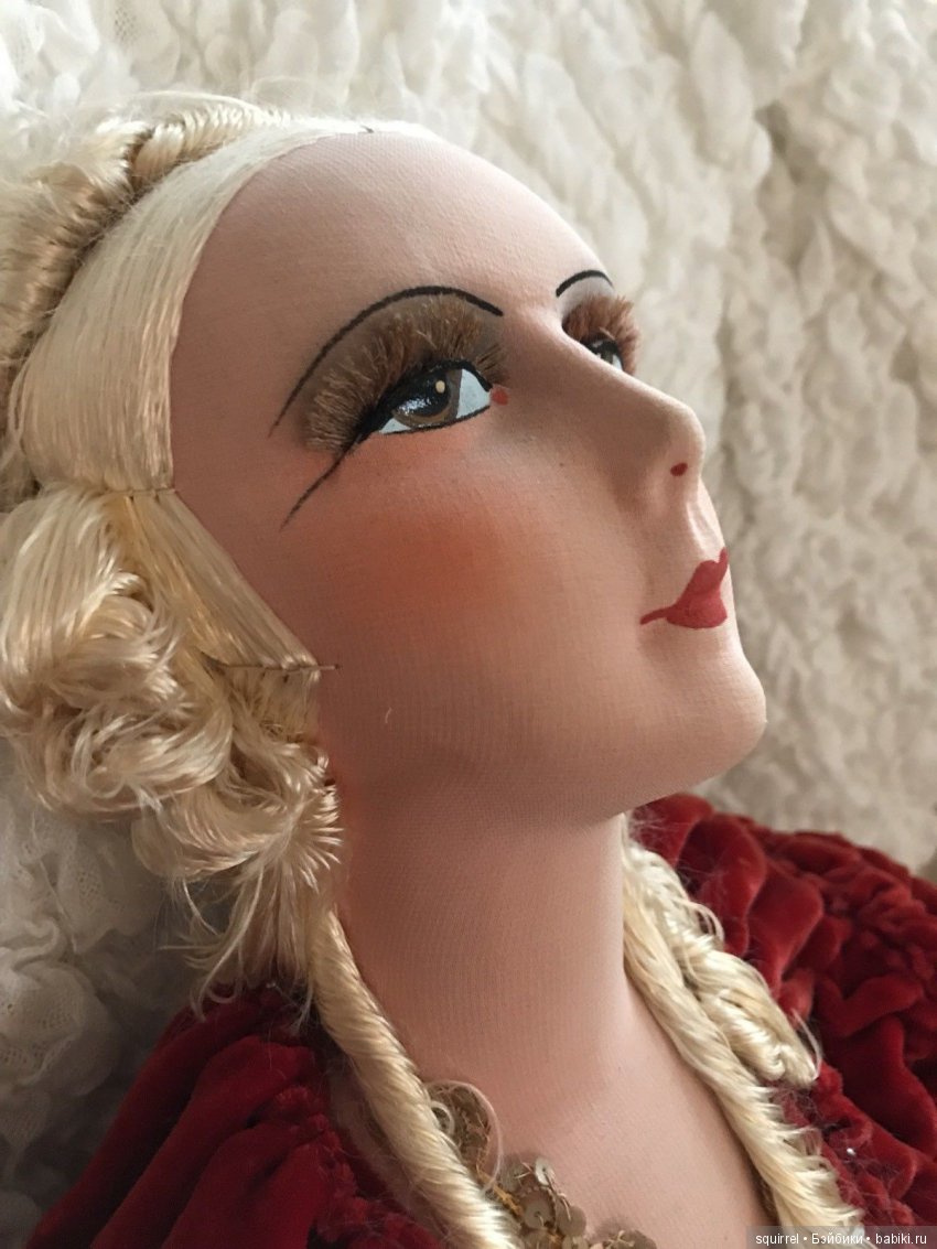 Антикварные будуарные куклы, просто фото