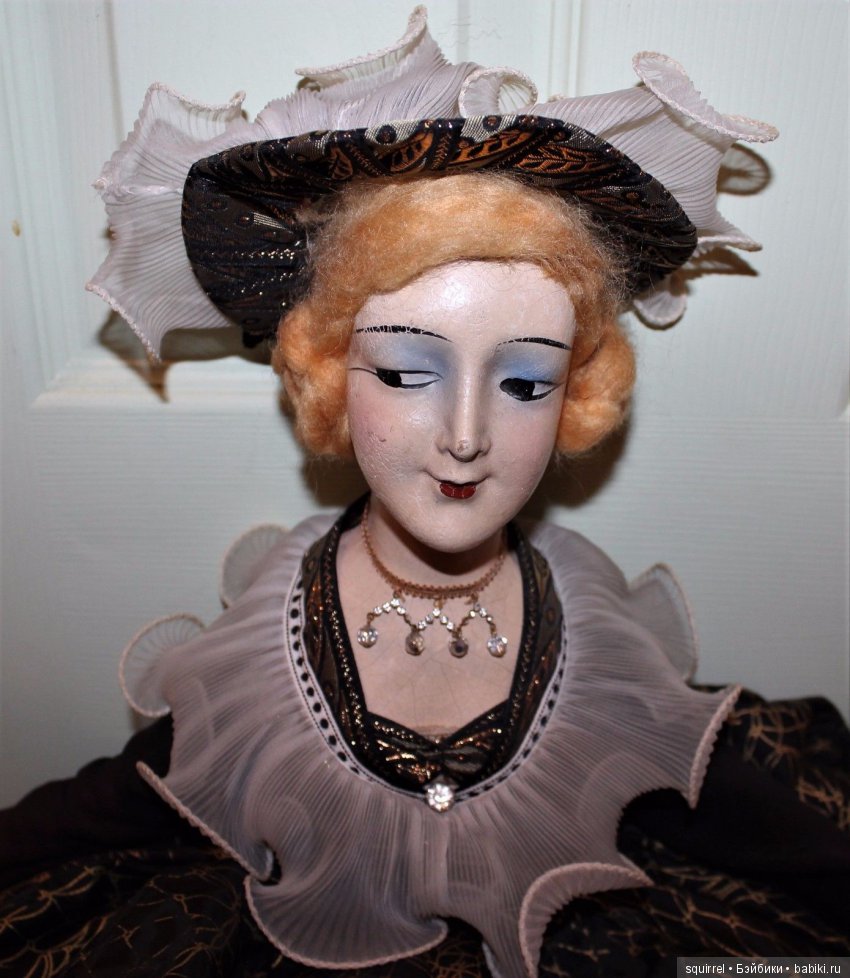 Антикварные будуарные куклы, просто фото