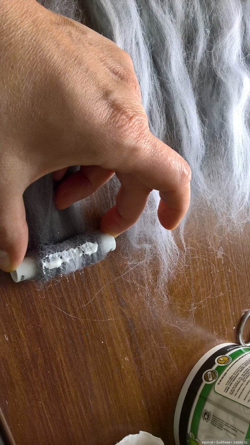 Будуарка (делаем прическу-парик)