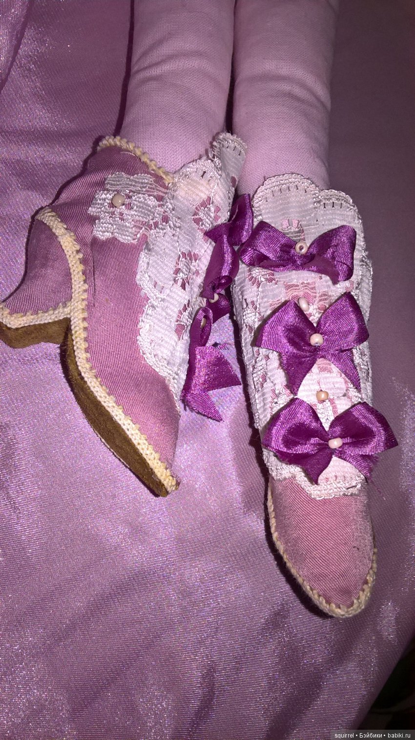 Будуарка (делаем туфельки) "Мастерская на коленке"