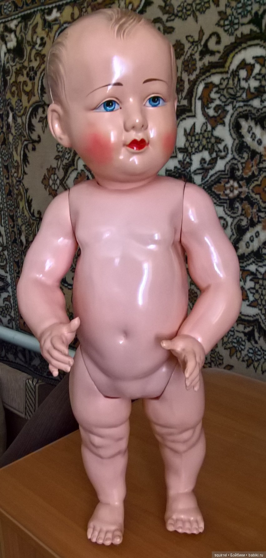 Ремонт французского целлулоидного пупса