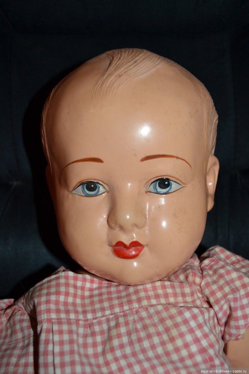 Ремонт французского целлулоидного пупса (фото 9)