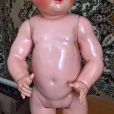 Ремонт французского целлулоидного пупса