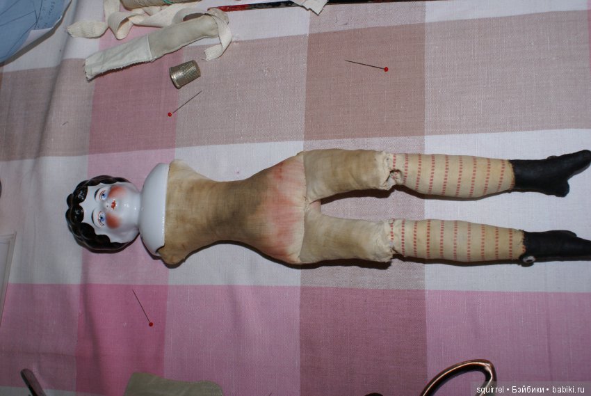 Выкройка тела для Чайна-Долл (фото 5)