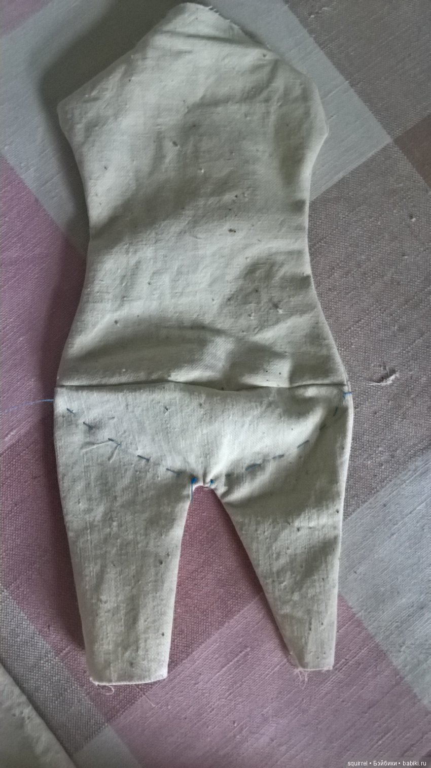 Выкройка тела для Чайна-Долл (фото 7)