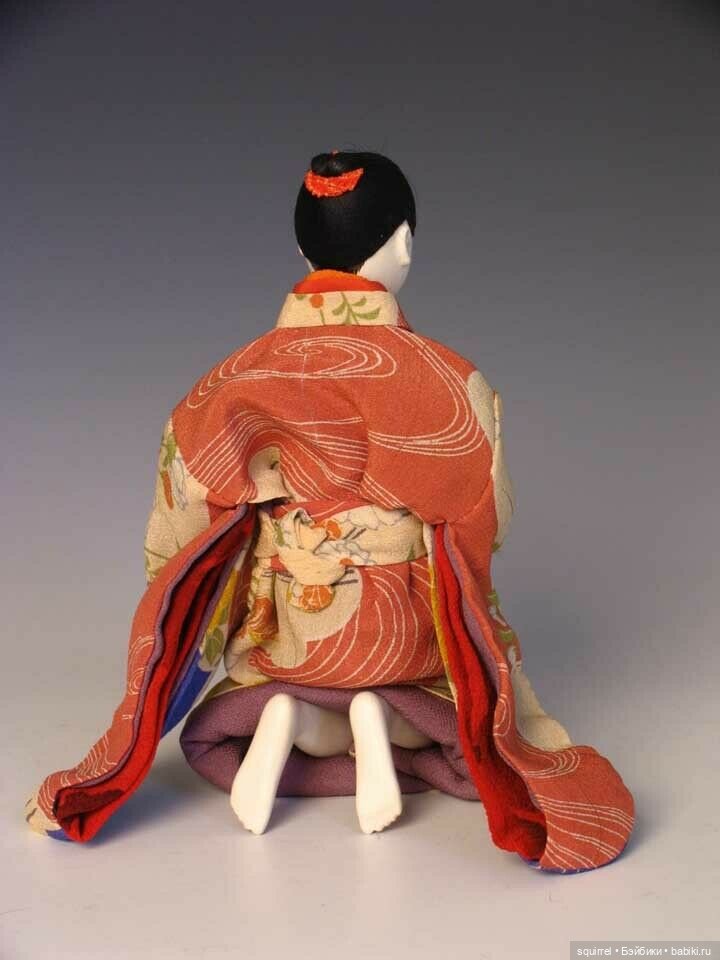 Японские антикварные и винтажные куклы: "Гейши" и не только