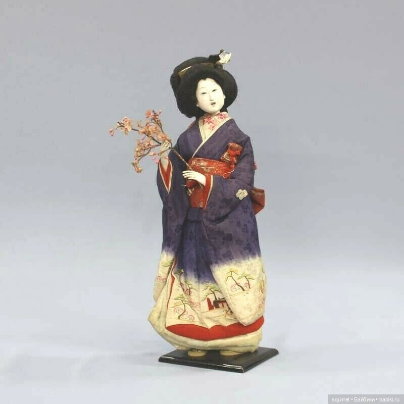 Японские антикварные и винтажные куклы: "Гейши" и не только (фото 4)