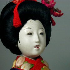 Японские антикварные и винтажные куклы: "Гейши"  и не только