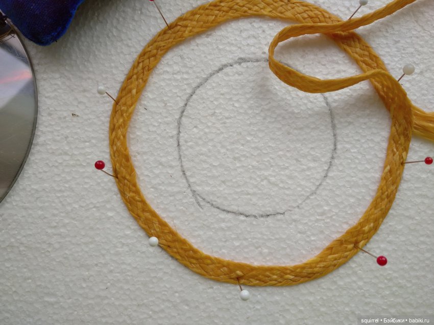 Модная кукла своими руками. Делаем шляпку (фото 7)