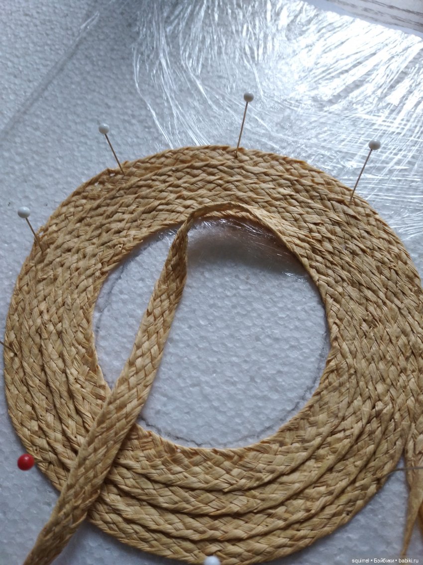 Модная кукла своими руками. Делаем шляпку