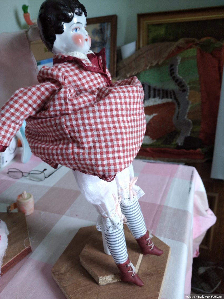 Модная кукла своими руками. Делаем подставку (фото 9)