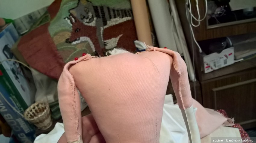 Делаем модную куклу. Начало. Из чего делаем то