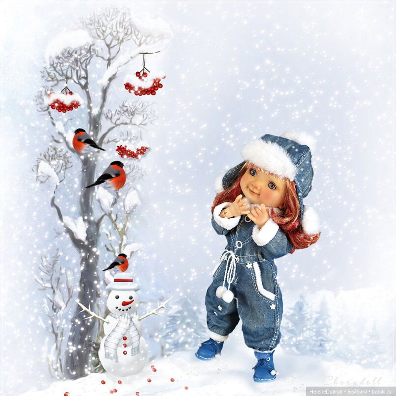 Джинсовая коллекция - 4 (зимняя) (фото 8)