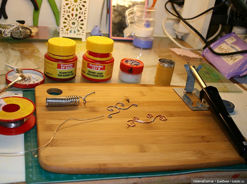 Паяние в миниатюре — Мебель для кукол и домиков: фото (фото 4)