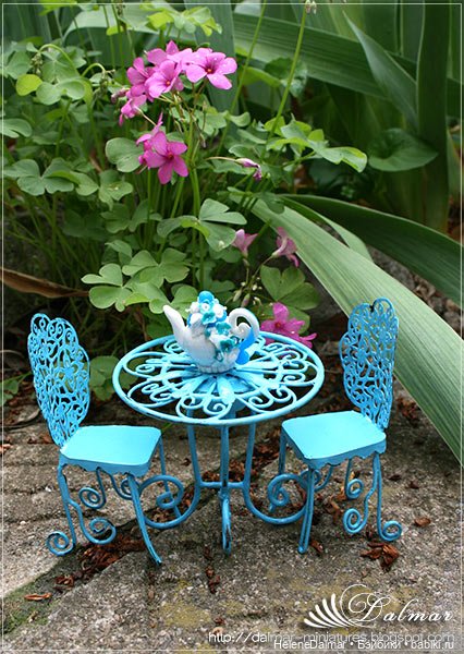 Паяние в миниатюре — Мебель для кукол и домиков: фото