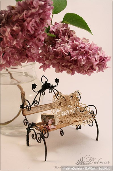 Паяние в миниатюре — Мебель для кукол и домиков: фото (фото 10)