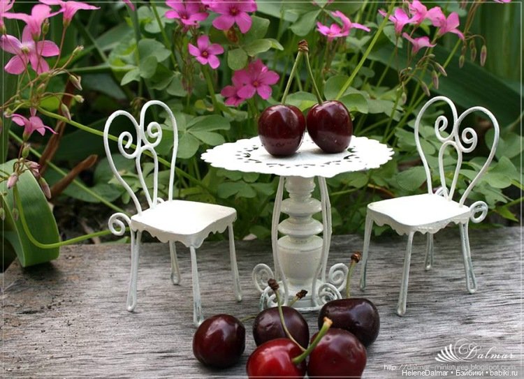 Паяние в миниатюре — Мебель для кукол и домиков: фото