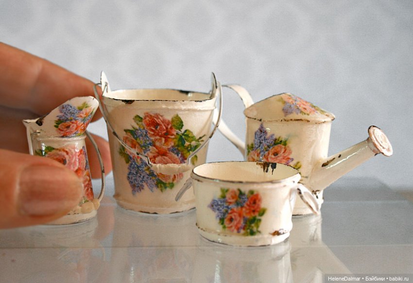 Бумага в миниатюре — Кукольная миниатюра своими руками: еда (фото 8)