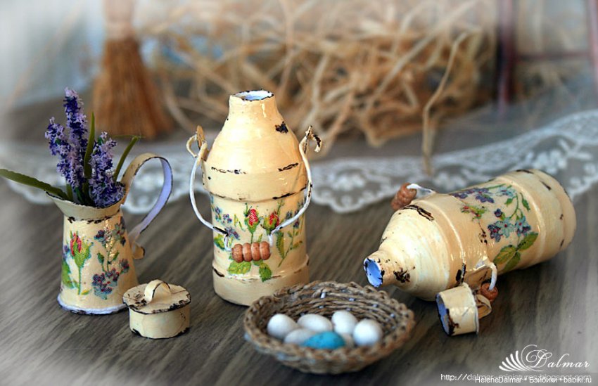 Бумага в миниатюре — Кукольная миниатюра своими руками: еда