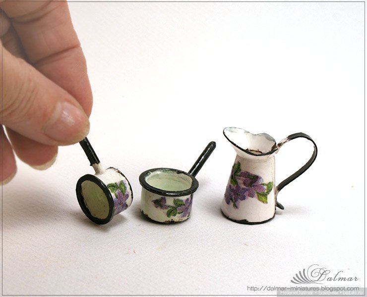 Бумага в миниатюре — Кукольная миниатюра своими руками: еда