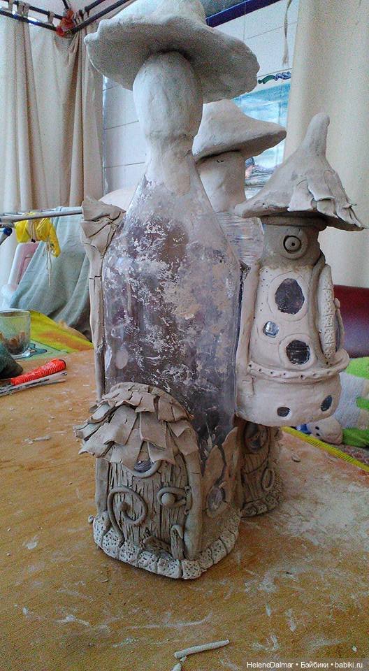 Замок из бутылок — Другие хобби и увлечения: сад (фото 3)