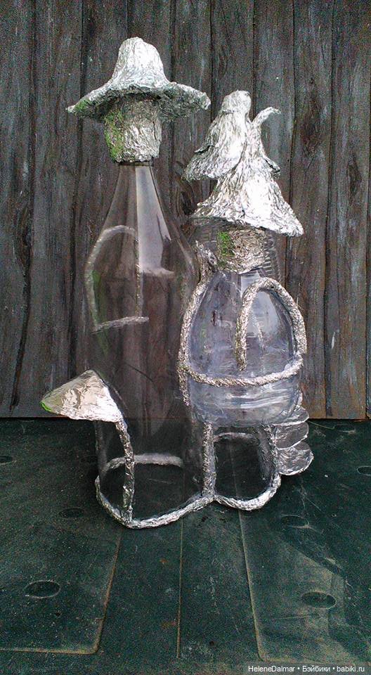 Замок из бутылок — Другие хобби и увлечения: сад