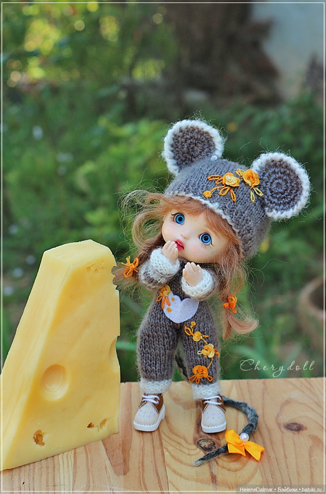 В доме завелась Мышь — Куклы и тела Obitsu 11 (Ob11): гибриды (фото 9)