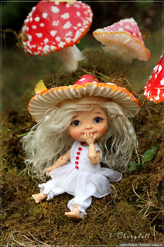 Мухоморинка — Авторские игрушки из разных материалов: синельная проволока (фото 8)