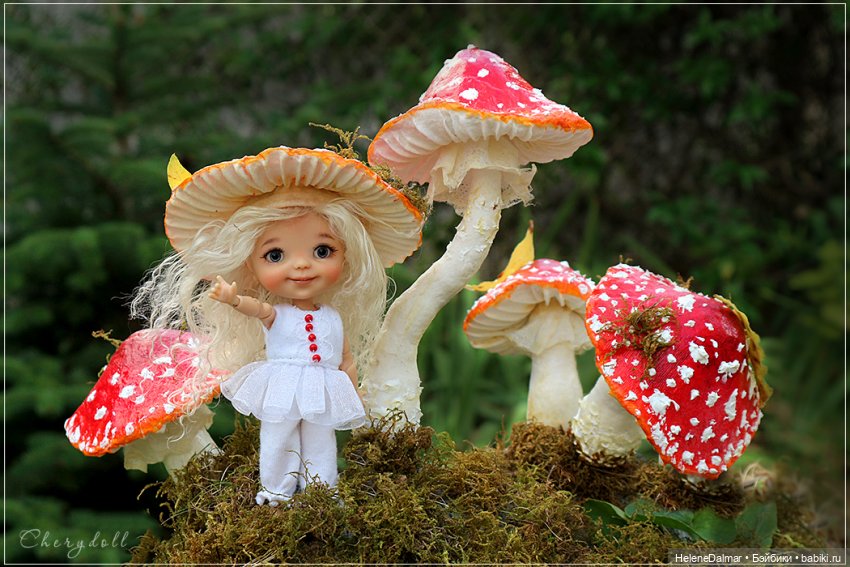 Мухоморинка — Авторские игрушки из разных материалов: синельная проволока