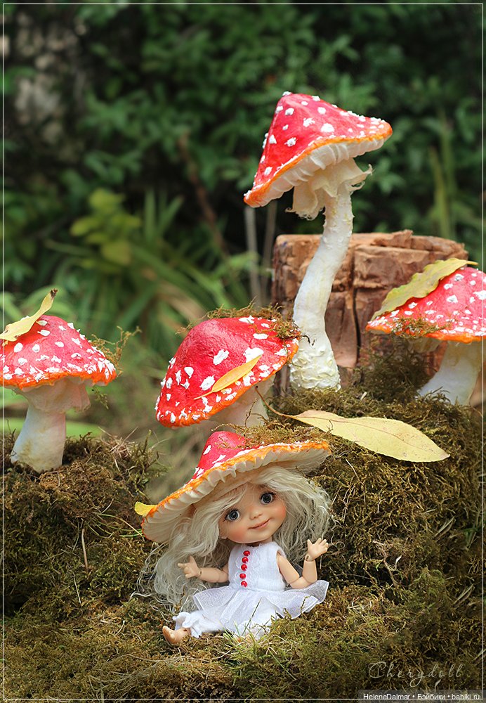 Мухоморинка — Авторские игрушки из разных материалов: синельная проволока (фото 9)